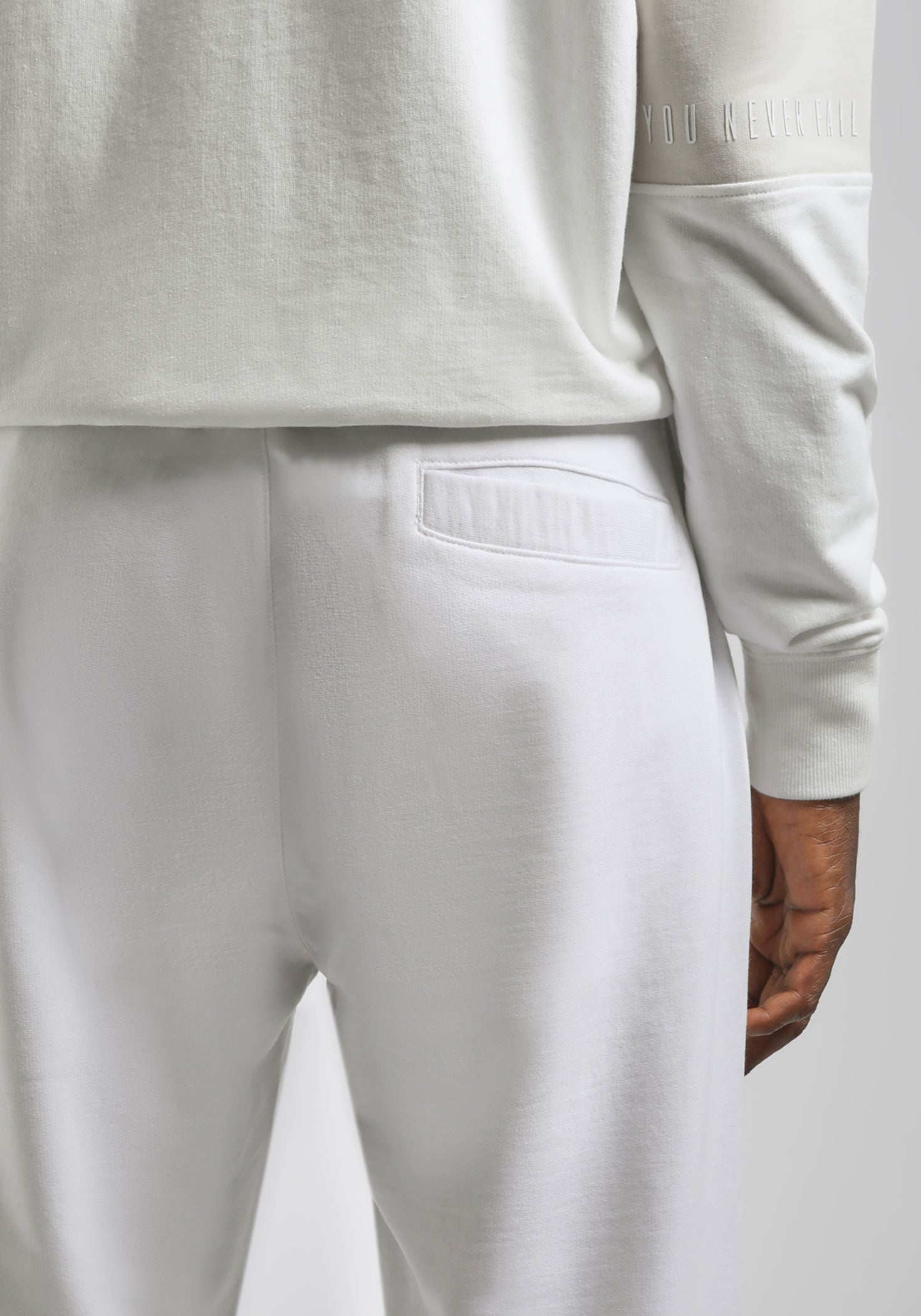 Jogger in felpa|Colore:Off white