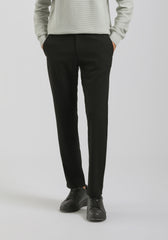 Pantaloni chino misto viscosa|Colore:Nero