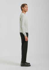 Pantaloni chino misto viscosa|Colore:Nero