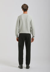 Pantaloni chino misto viscosa|Colore:Nero