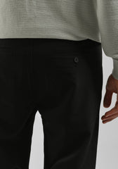 Pantaloni chino misto viscosa|Colore:Nero