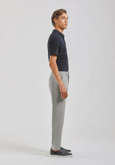 Pantaloni chino misto viscosa|Colore:Grigio