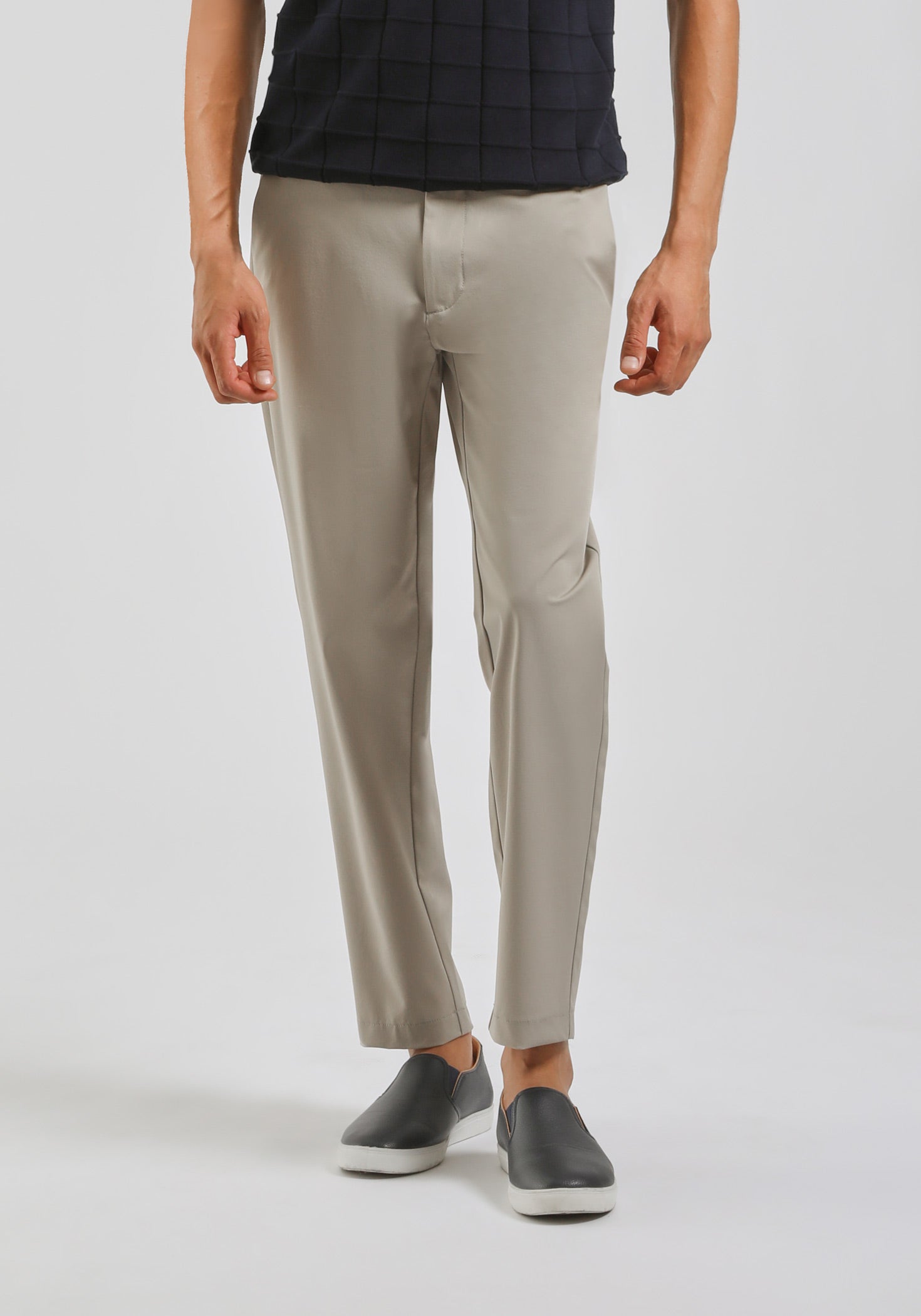 Pantaloni chino in nylon|Colore:Beige