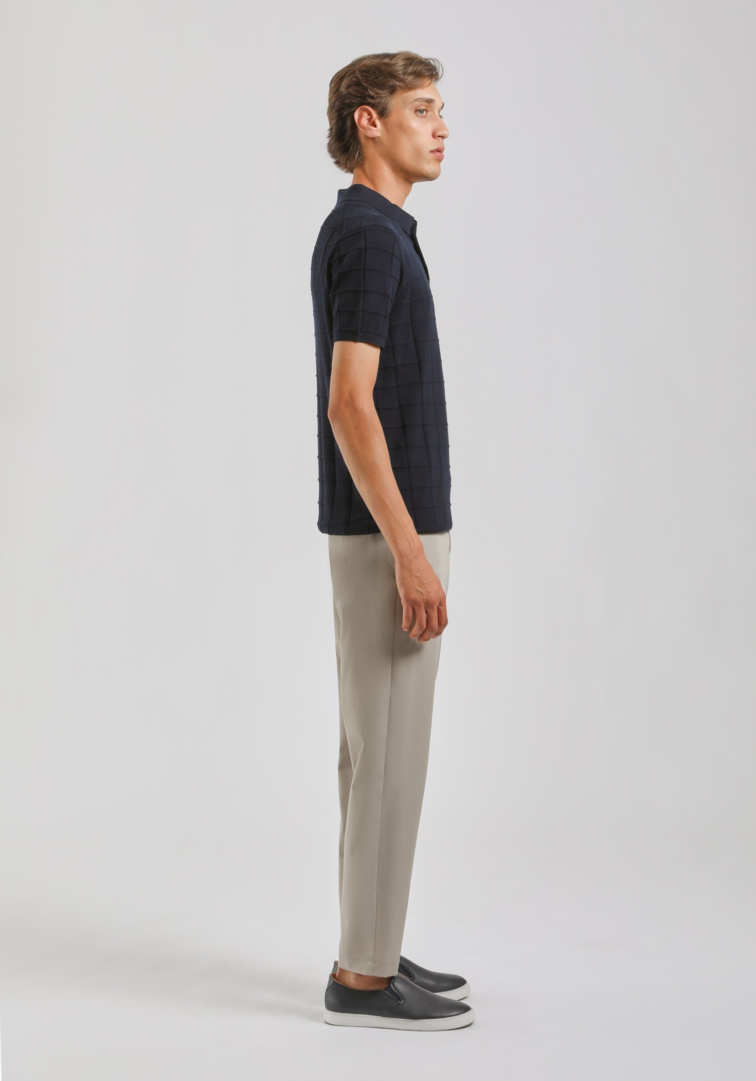 Pantaloni chino in nylon|Colore:Beige
