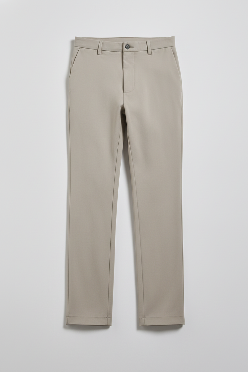 Pantaloni chino in nylon|Colore:Beige