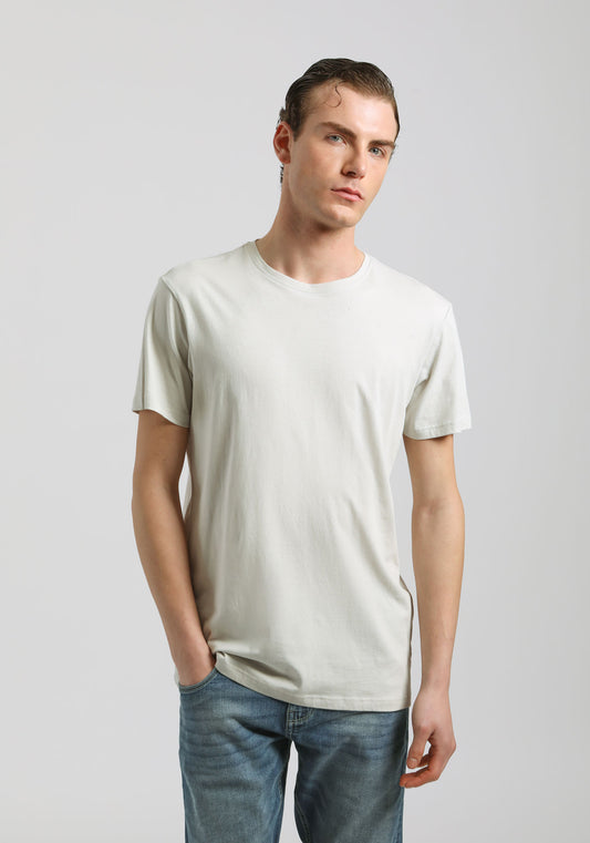 T-shirt basic 100% cotone|Colore:Ghiaccio