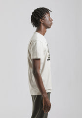 T-shirt 100% cotone con stampa|Colore:Ecrù