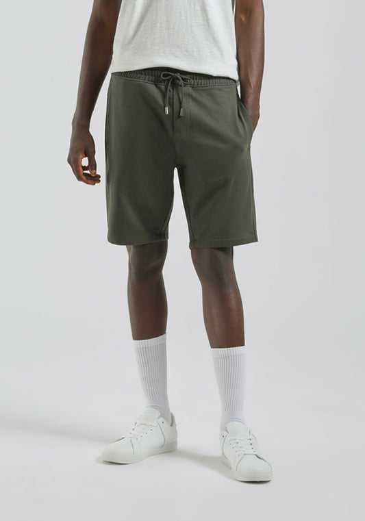 Bermuda in felpa|Colore:Verde