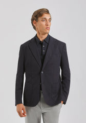 Giacca tinta unita|Colore:Blue