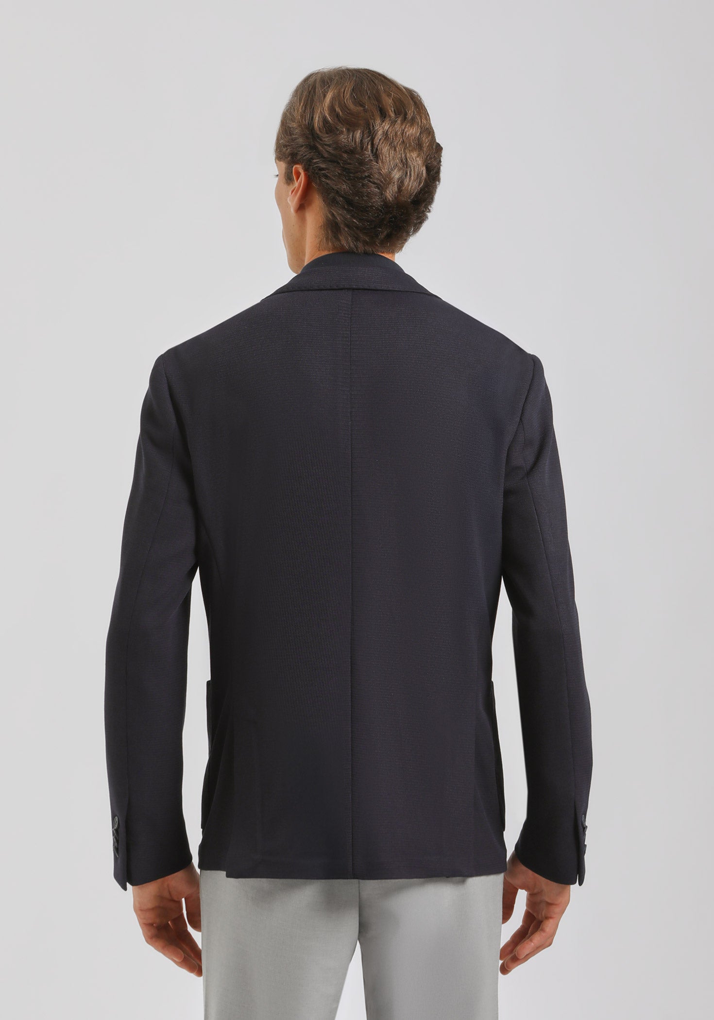 Giacca tinta unita|Colore:Blue