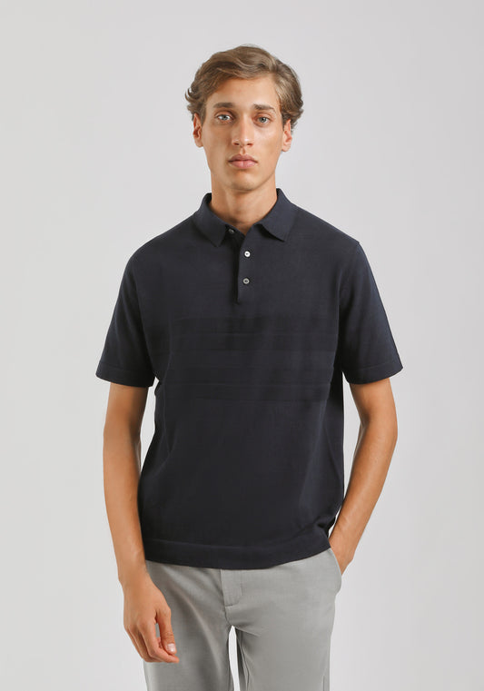 Polo in maglia|Colore:Blue