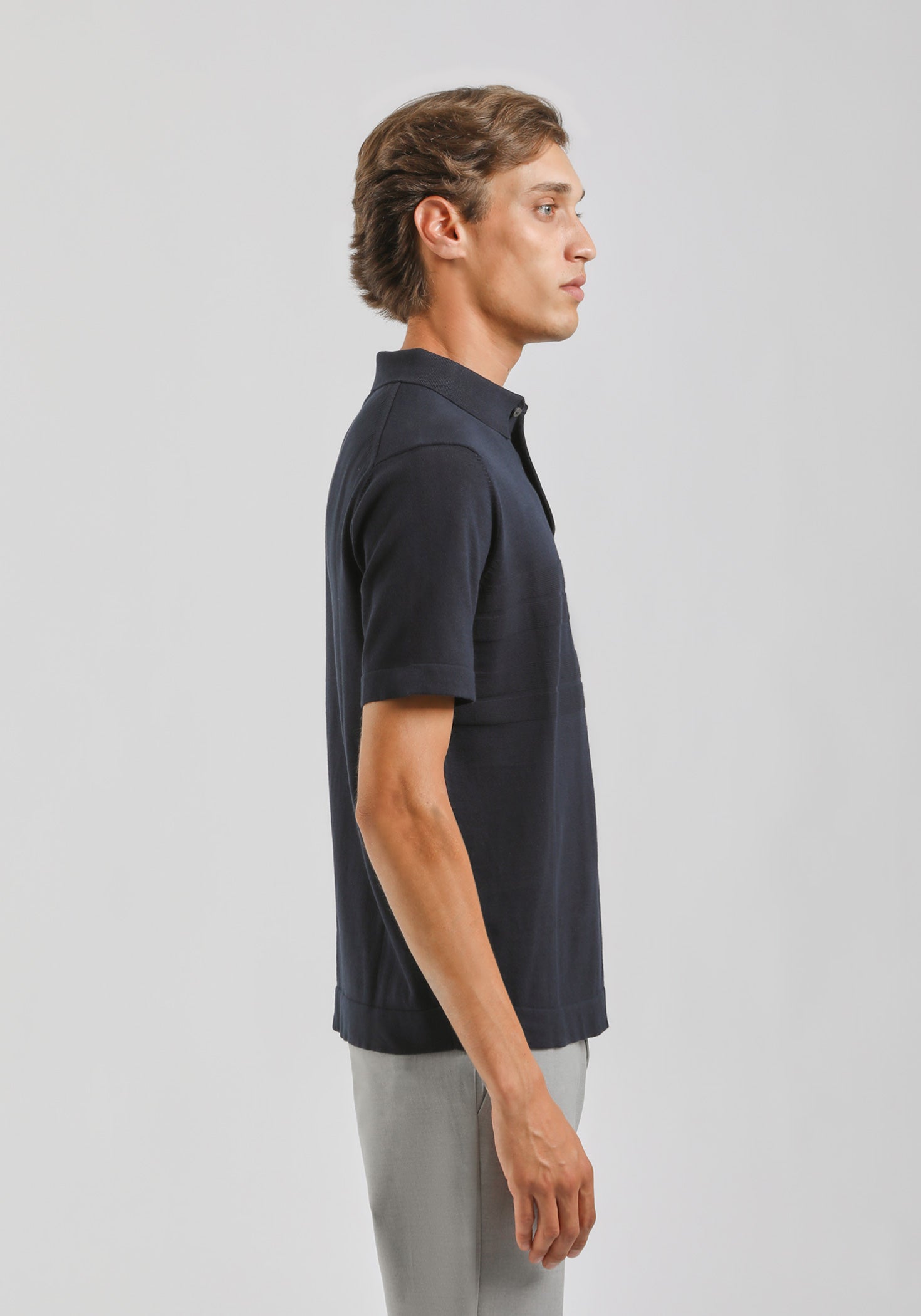 Polo in maglia|Colore:Blue