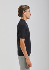 Cardigan polo in maglia|Colore:Avion