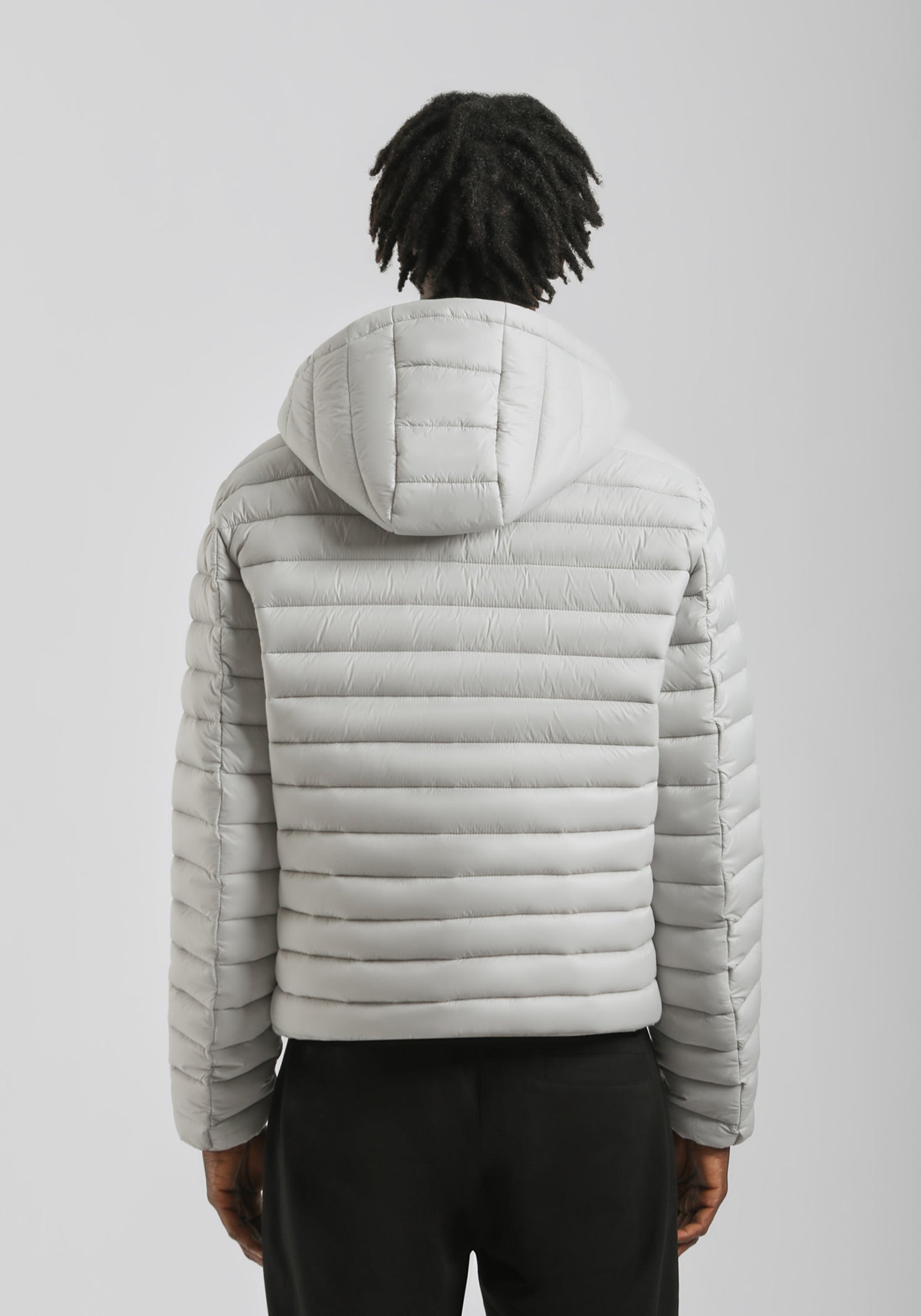 Giubbotto imbottito con cappuccio|Colore:Ghiaccio