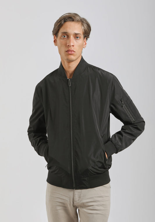 Giubbotto bomber|Colore:Nero