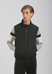 Smanicato in tessuto tecnico|Colore:Nero