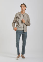 Giubbotto biker effetto camoscio|Colore:Sabbia