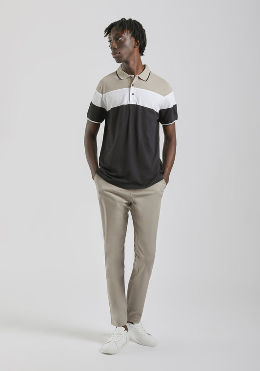 Pantaloni chino in cotone|Colore:Beige