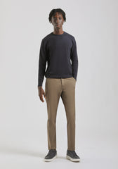 Pantaloni chino in cotone|Colore:Fango