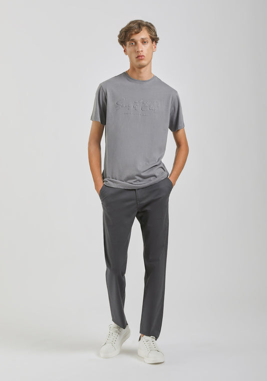 Pantaloni chino in cotone|Colore:Indaco