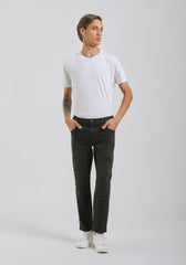 Jeans skinny fit nero con strappi|Colore:Jeans nero