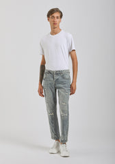 Jeans skinny fit con strappi|Colore:Jeans