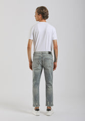 Jeans skinny fit con strappi|Colore:Jeans