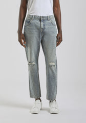 Jeans slim fit con strappi|Colore:Jeans