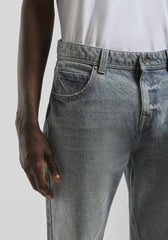 Jeans slim fit con strappi|Colore:Jeans