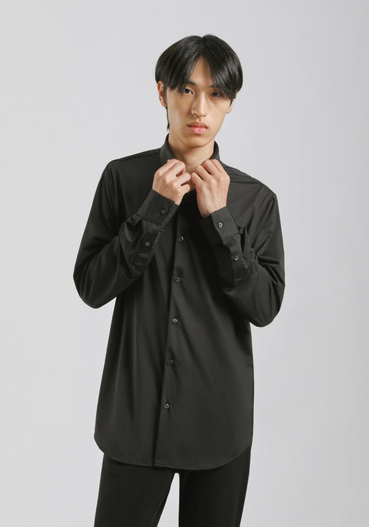 Camicia manica lunga|Colore:Nero