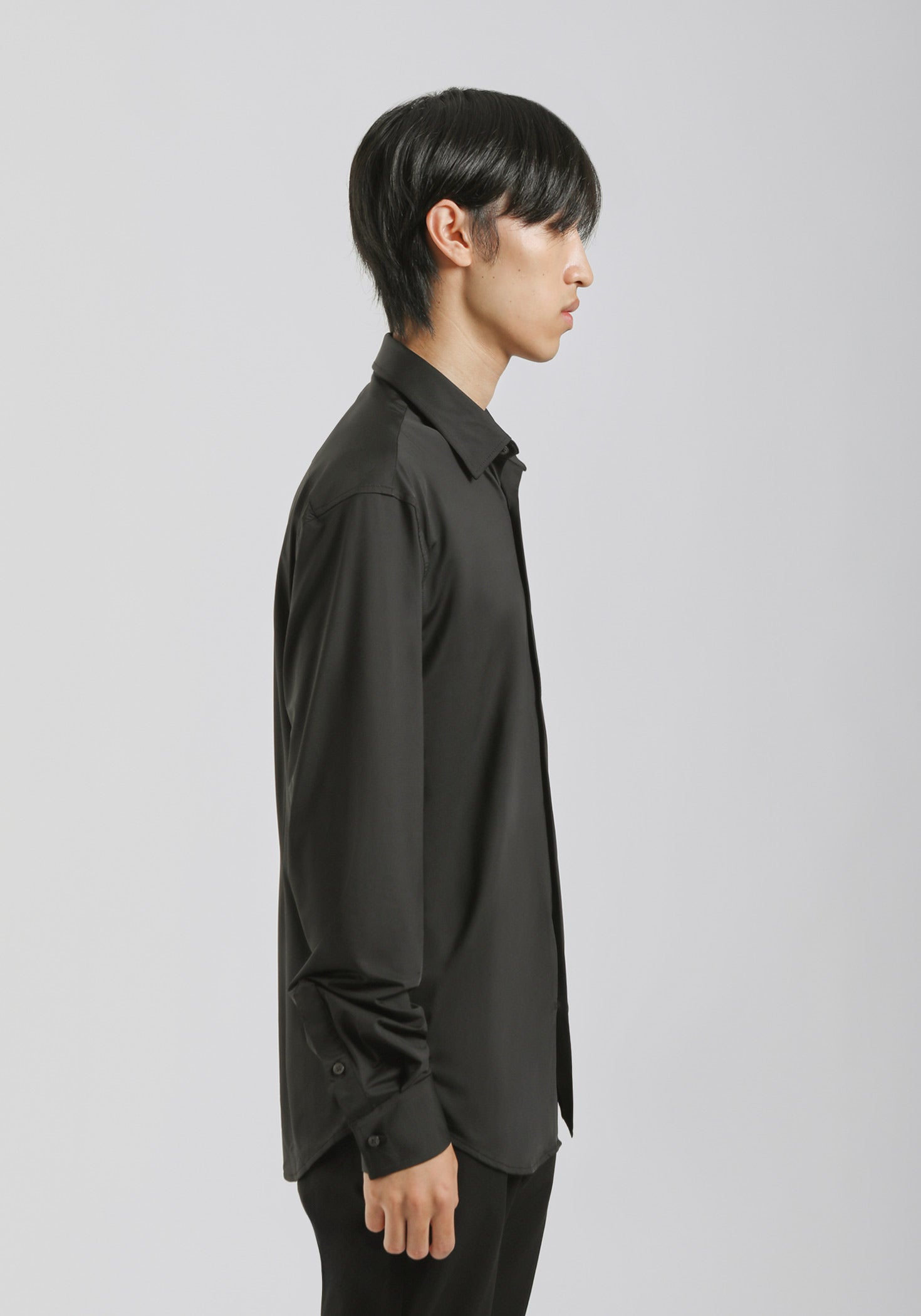 Camicia manica lunga|Colore:Nero