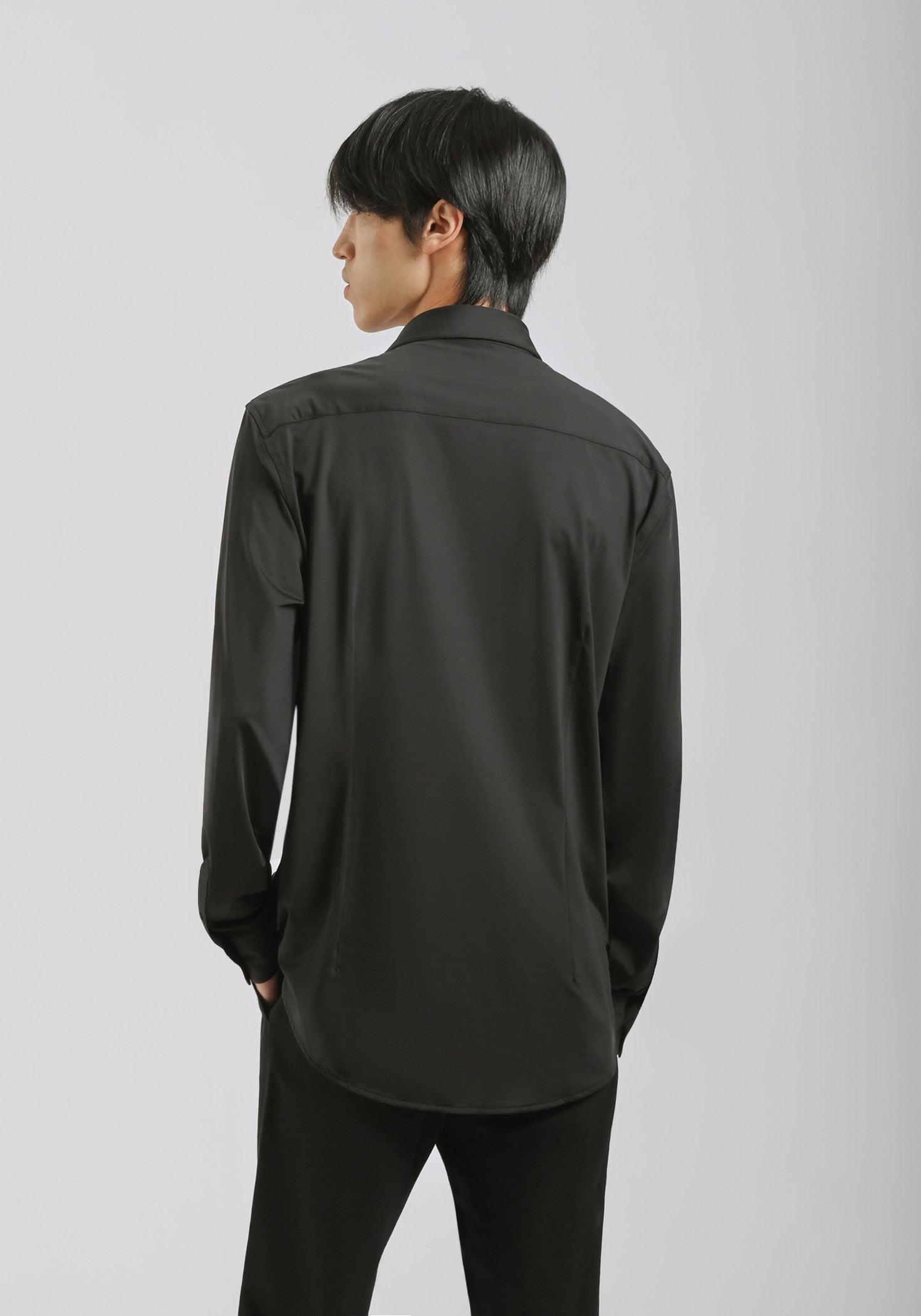 Camicia manica lunga|Colore:Nero