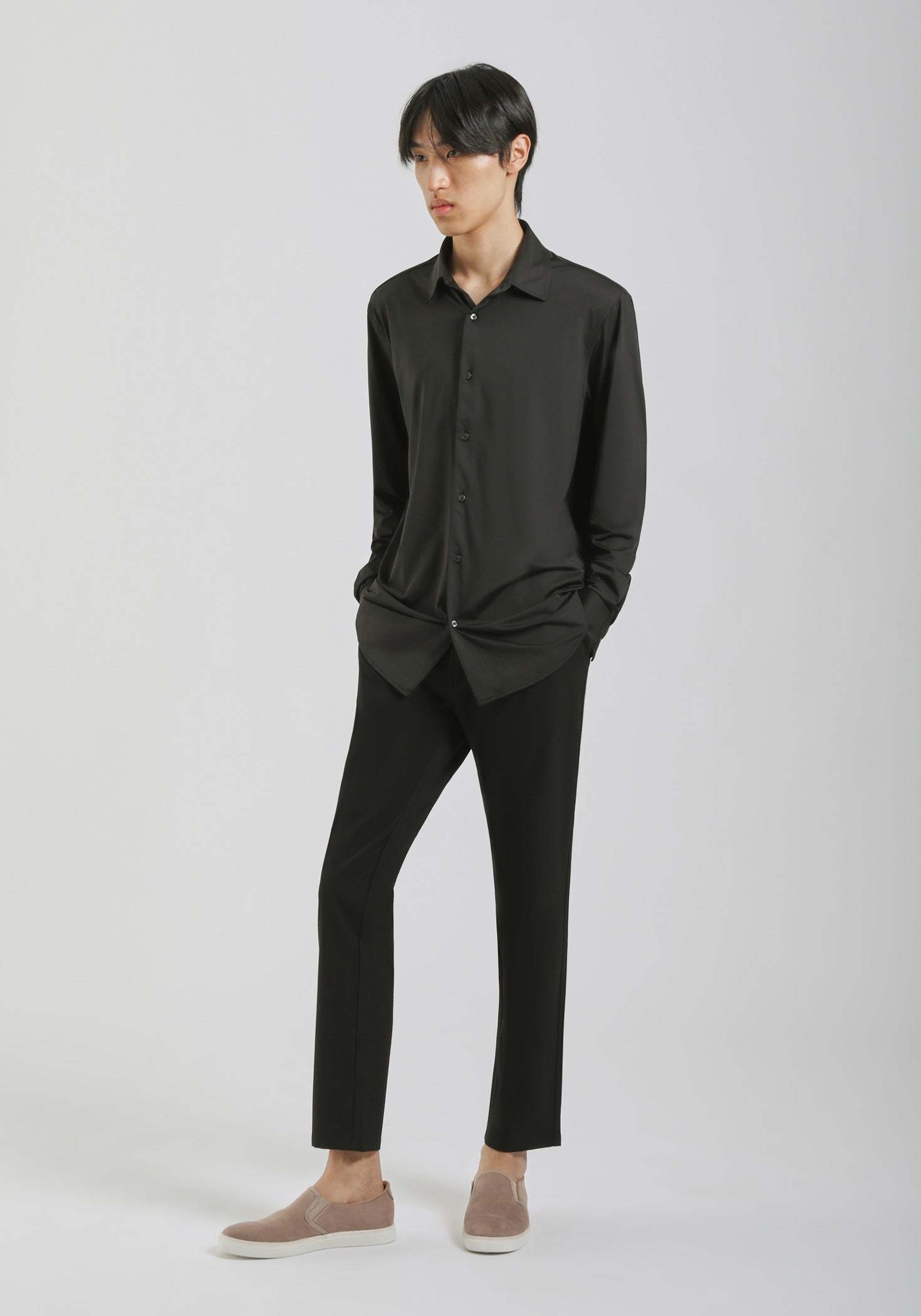 Camicia manica lunga|Colore:Nero