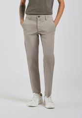 Pantaloni chino in cotone|Colore:Sabbia
