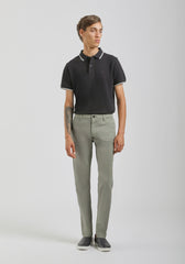 Pantaloni chino in cotone|Colore:Salvia