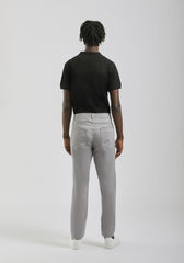 Pantaloni cinque tasche in cotone|Colore:Grigio chiaro