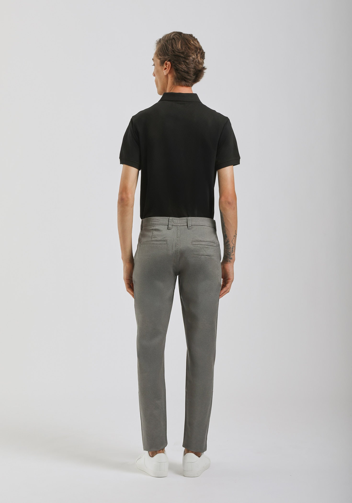 Pantaloni di cotone fantasia|Colore:Safari