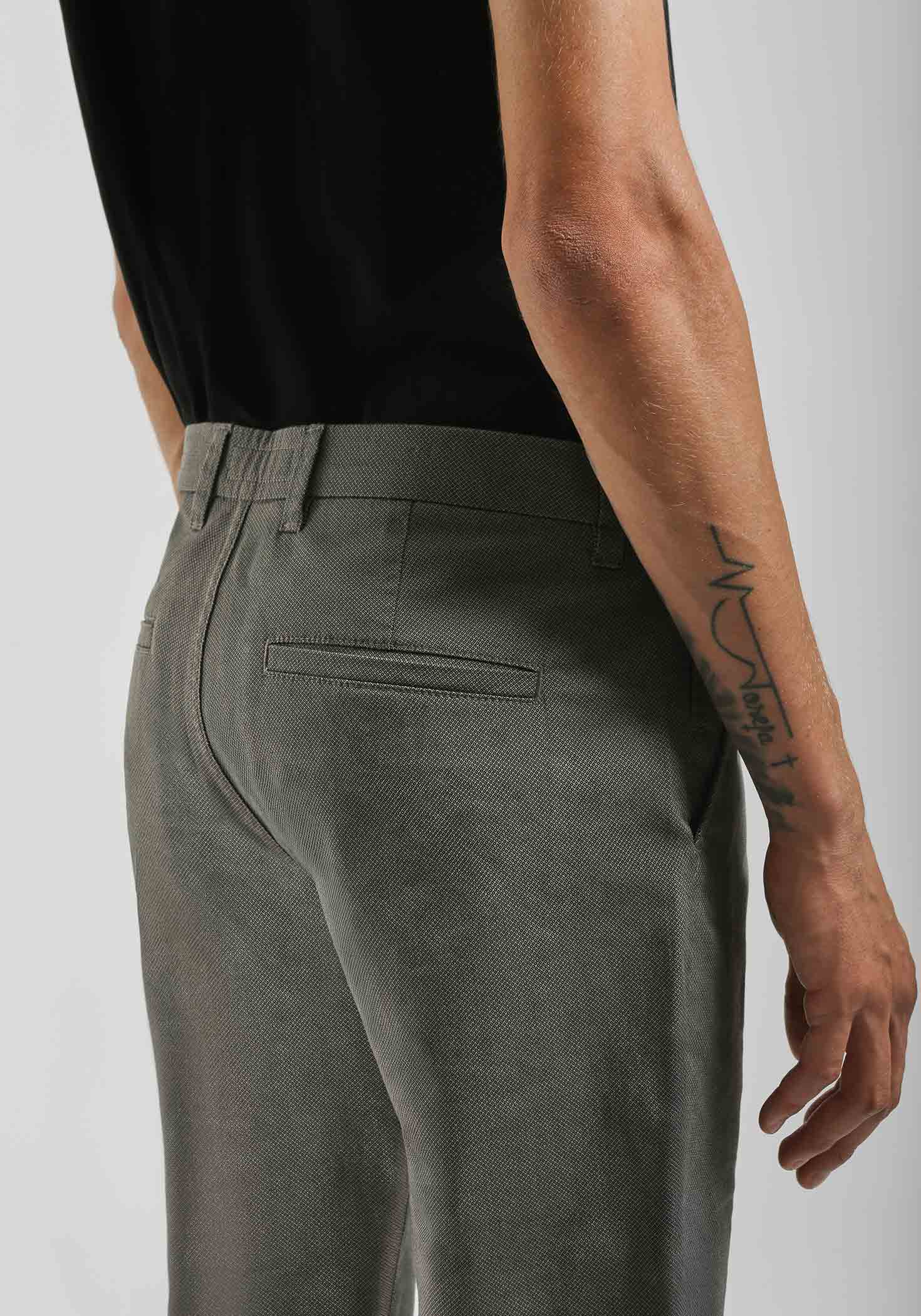 Pantaloni di cotone fantasia|Colore:Safari