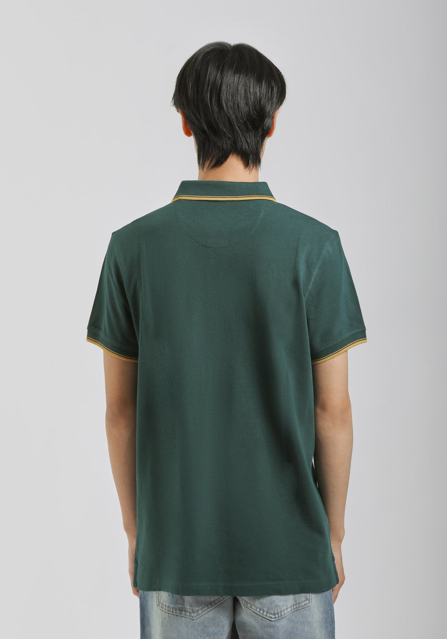 Polo 100% cotone|Colore:Petrolio