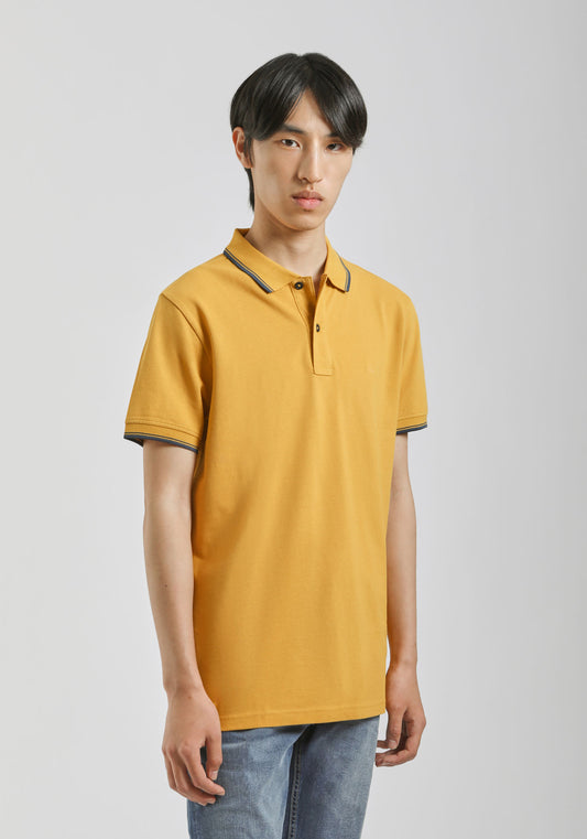 Polo 100% cotone|Colore:Senape