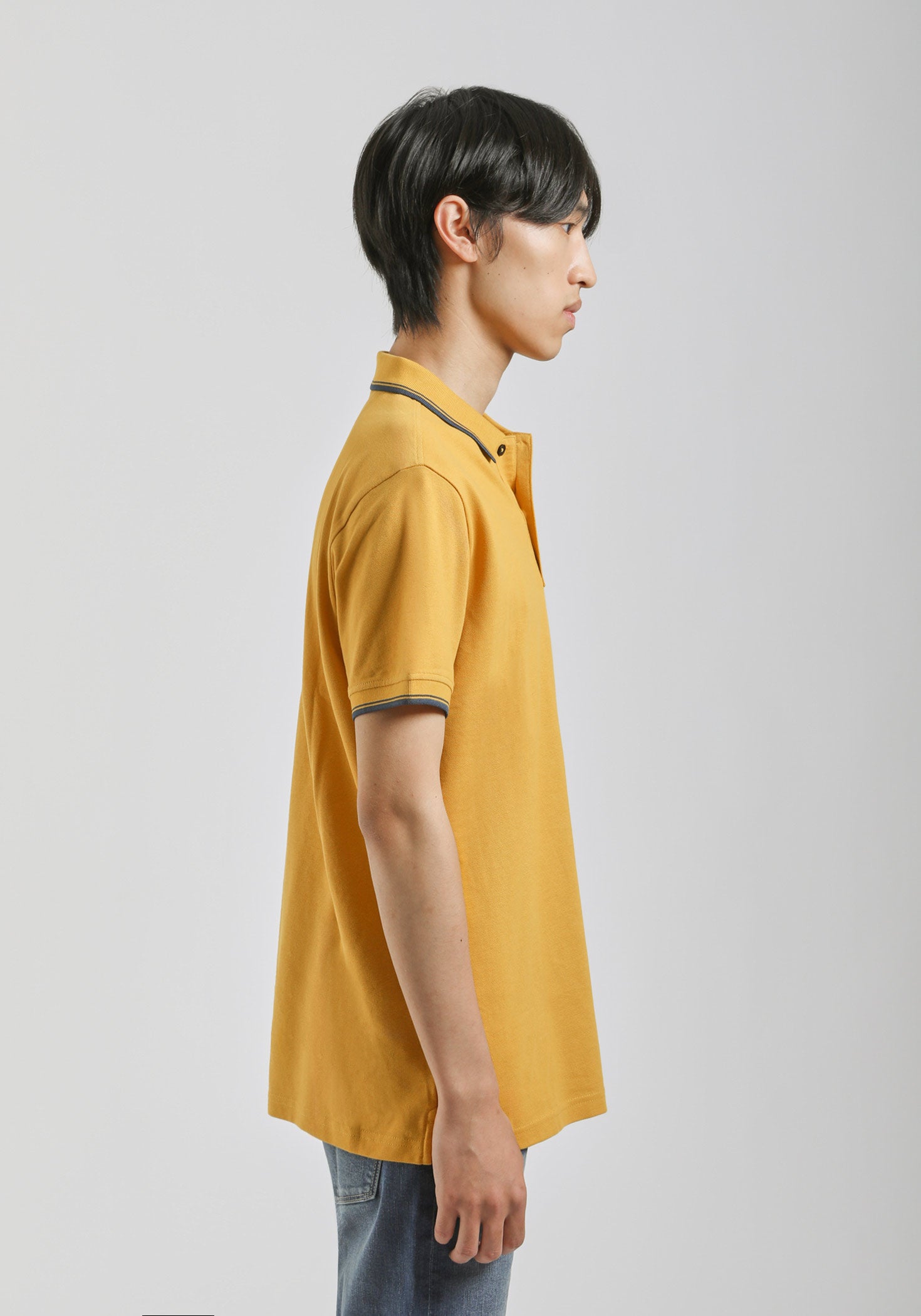 Polo 100% cotone|Colore:Senape