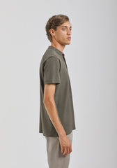 Polo coreana 100% cotone|Colore:Verde bosco