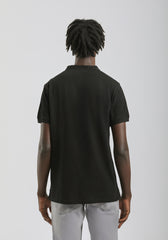Polo coreana 100% cotone|Colore:Nero