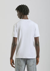 T-shirt con stampa a rilievo|Colore:Bianco