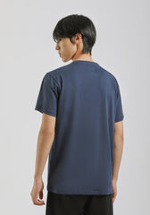 T-shirt con stampa|Colore:Jeans