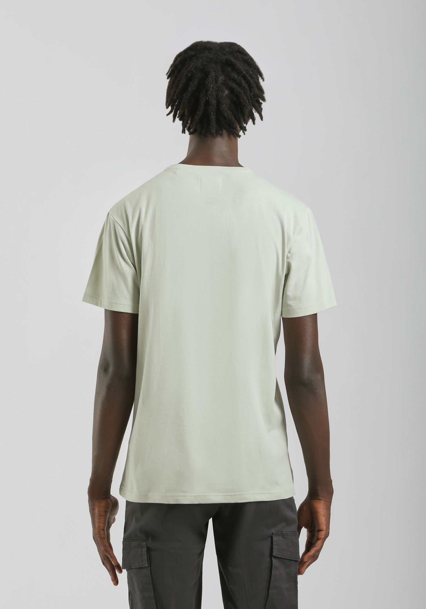 T-shirt 100% cotone con stampa|Colore:Verde