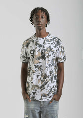 T-shirt fantasia 100% cotone|Colore:Bianco