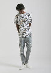 T-shirt fantasia 100% cotone|Colore:Bianco