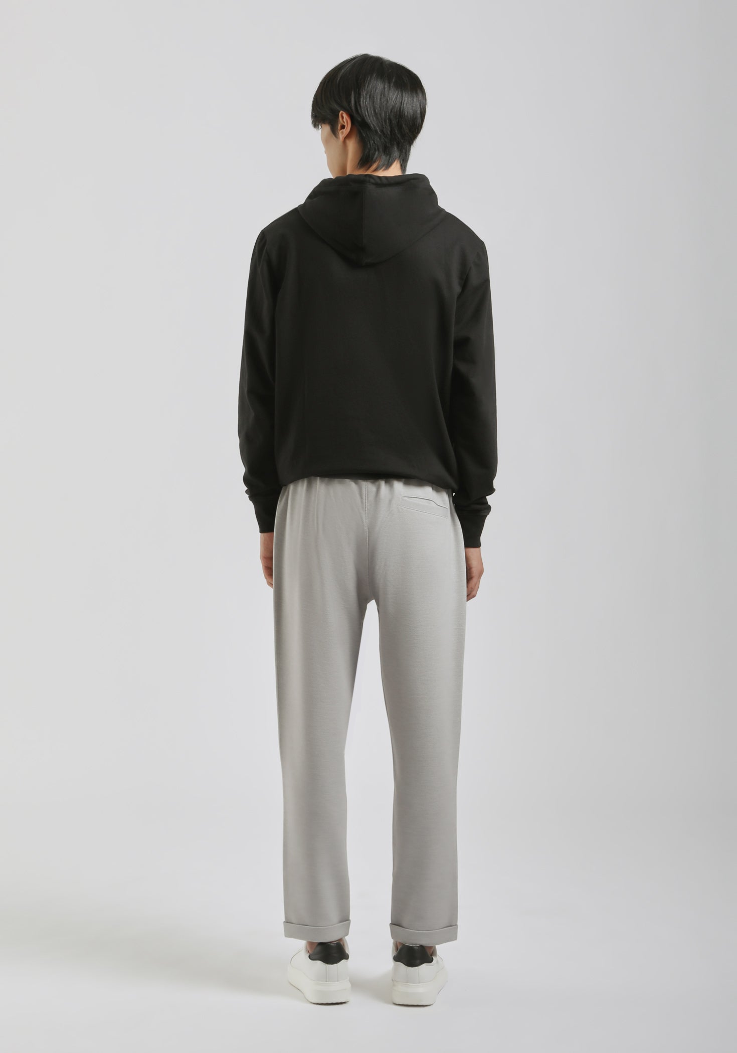 Jogger in felpa|Colore:Grigio chiaro melange