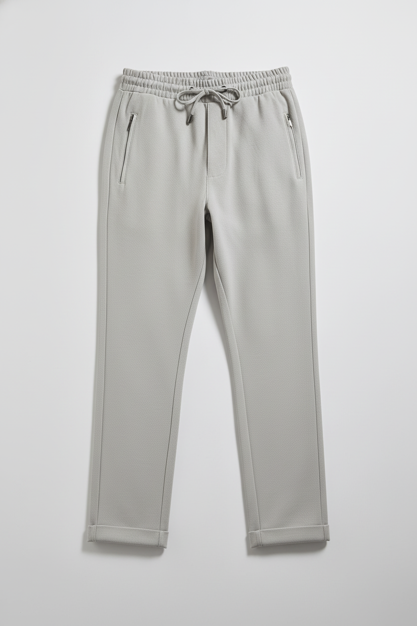 Jogger in felpa|Colore:Grigio chiaro melange